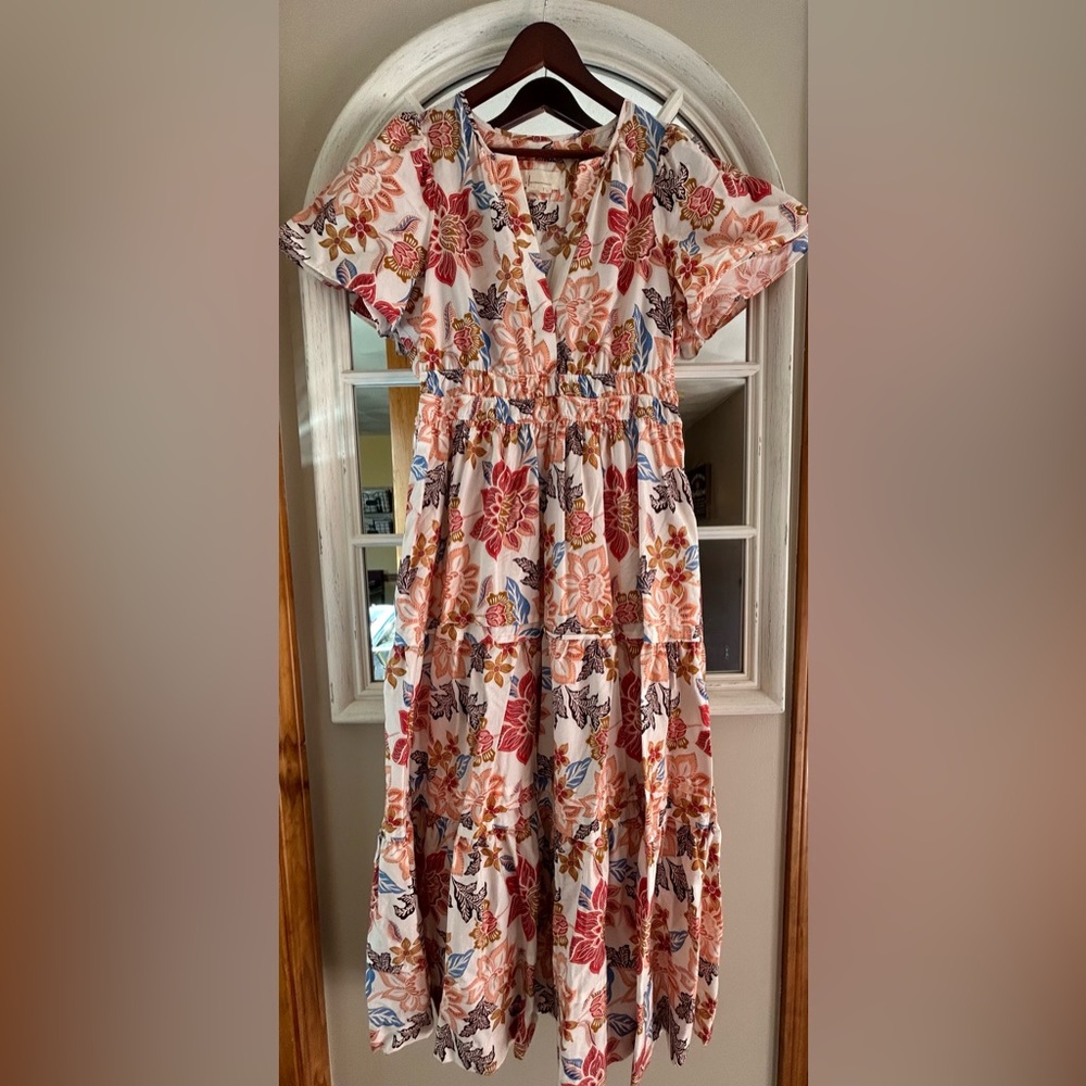 Size Large Anthropologie Somerset Maxi Dress